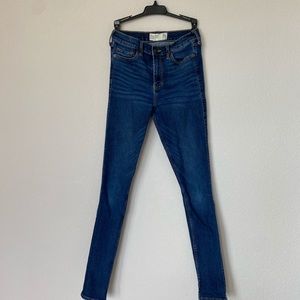 Abercrombie & Fitch super skinny high rise jeans
